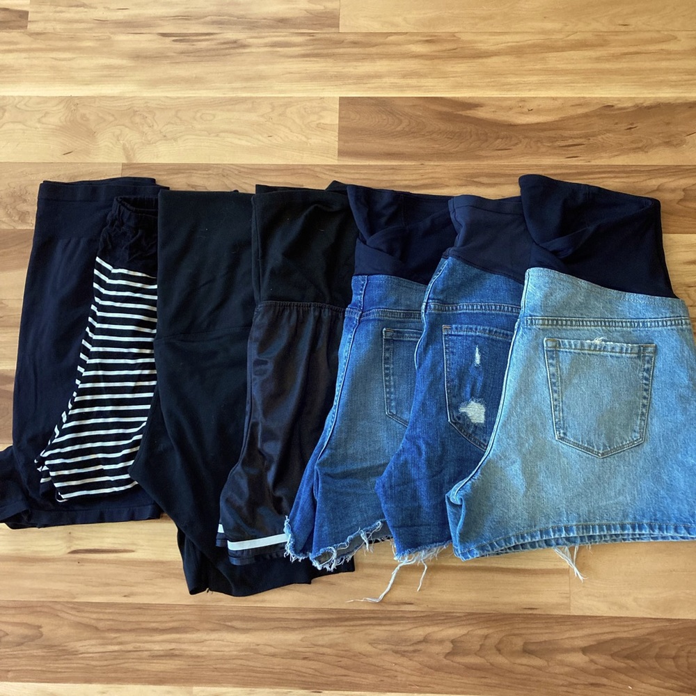 Maternity shorts just in time!!